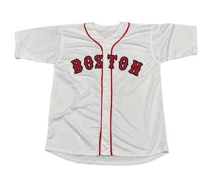 Jim Lonborg Signed Boston Red Sox Custom Jersey (4 Inscriptions)