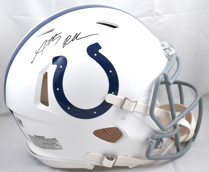 Anthony Richardson Signed Indianapolis Colts Full Size Speed Authentic Helmet