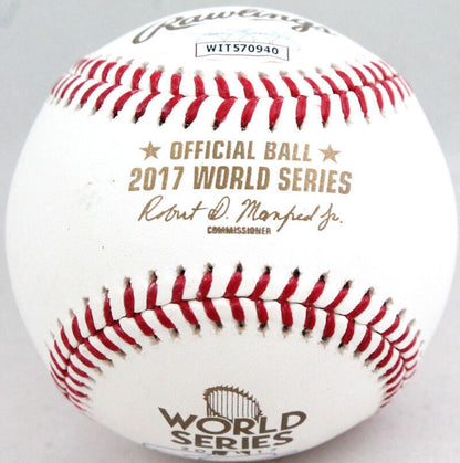 Carlos Correa Signed 2017 World Series Rawlings Baseball