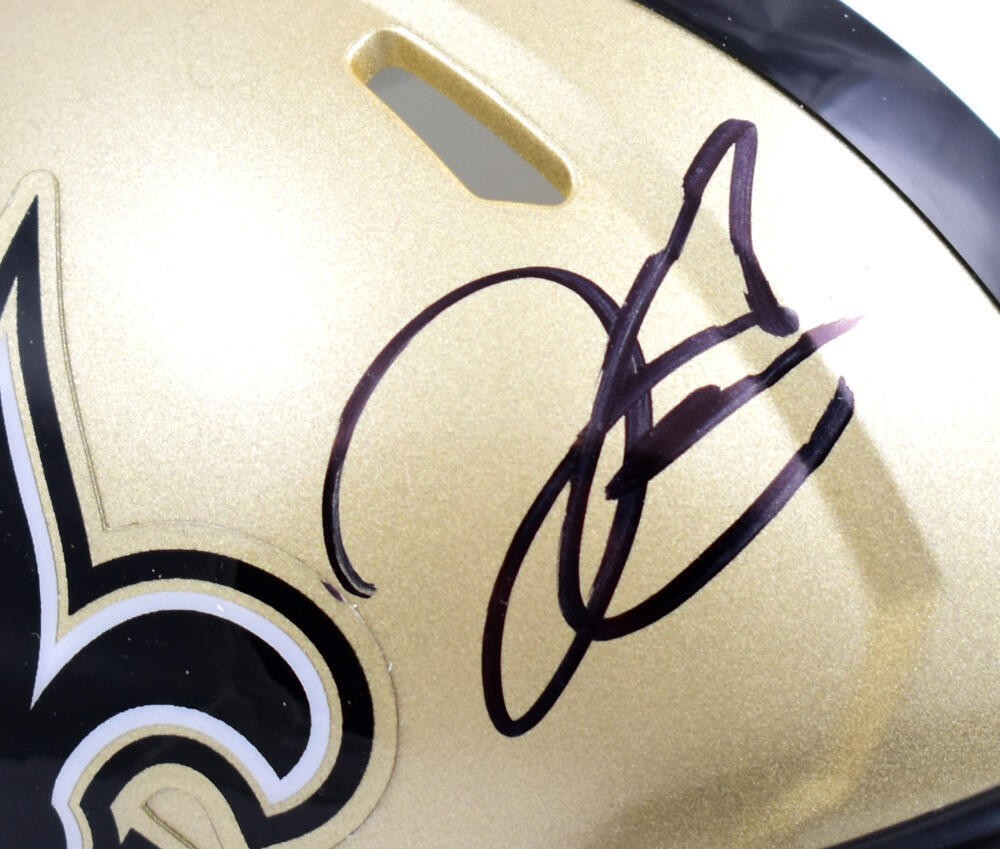 Derek Carr Signed New Orleans Saints Speed Mini Helmet