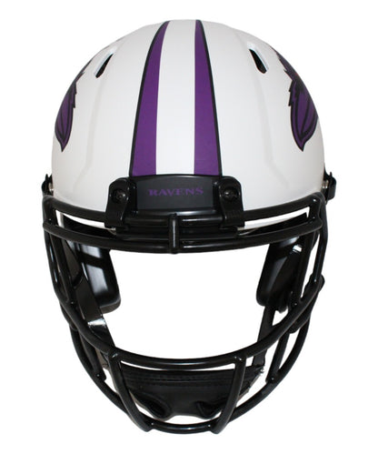 Ray Lewis Signed Baltimore Ravens Authentic Full Size Lunar Helmet