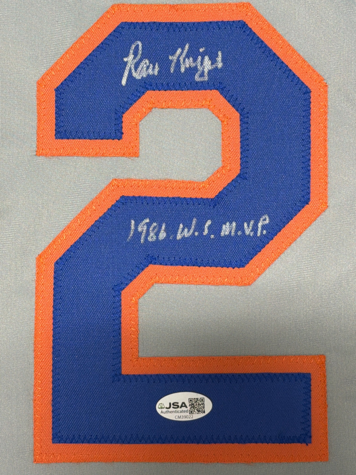 Ray Knight Autographed New York Mets Custom Jersey