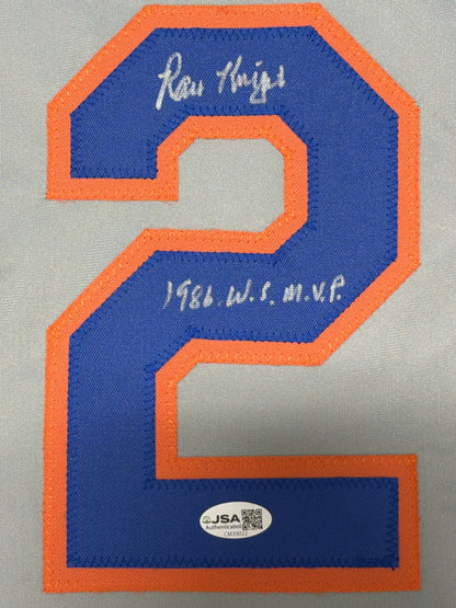 Ray Knight Autographed New York Mets Custom Jersey