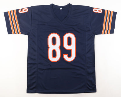 Mike Ditka Autographed Chicago Bears Custom Jersey - Blue