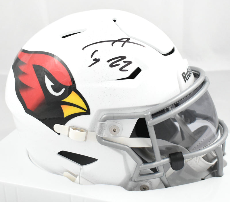 Tyler Allgeier Signed Arizona Cardinals Mid-Size SpeedFlex Helmet