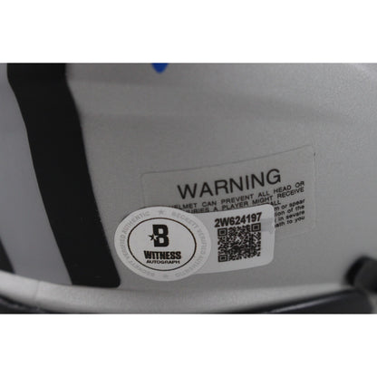 Tony Dorsett Dallas Cowboys Rave Mini Helmet Autographed