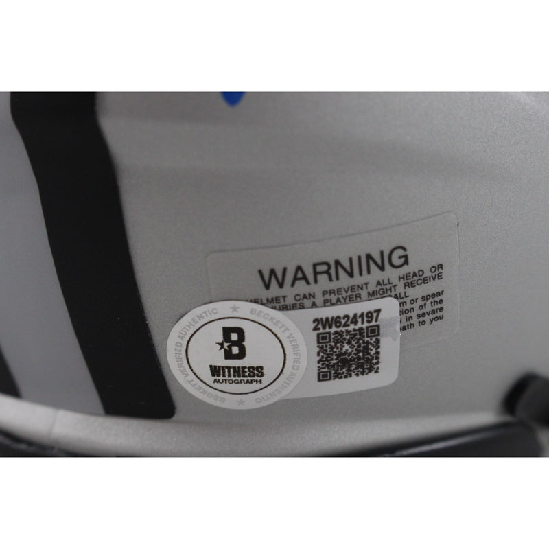 Tony Dorsett Dallas Cowboys Rave Mini Helmet Autographed