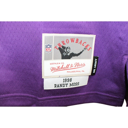Randy Moss Signed Minnesota Vikings Mitchell & Ness Purple Jersey