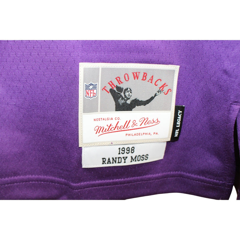 Randy Moss Signed Minnesota Vikings Mitchell & Ness Purple Jersey