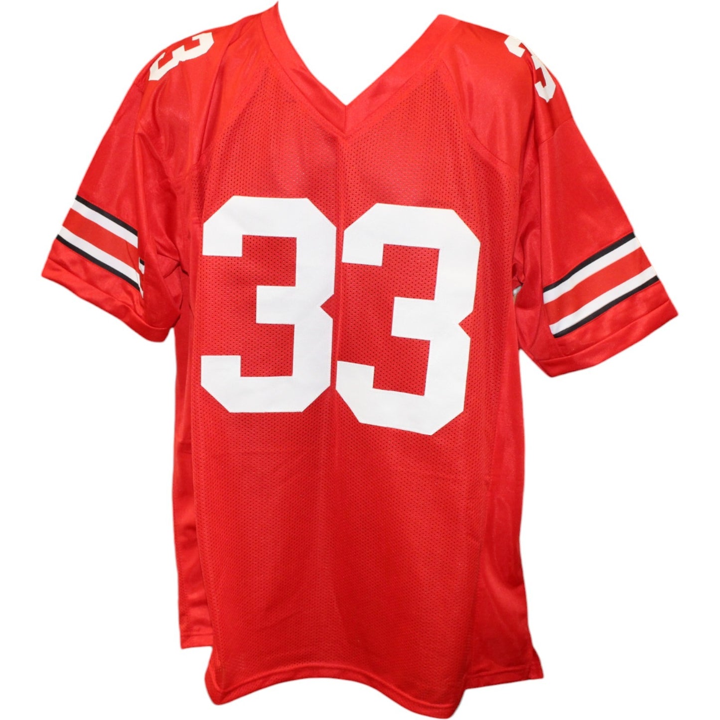 Jack Sawyer Signed Red College Style Custom Jersey