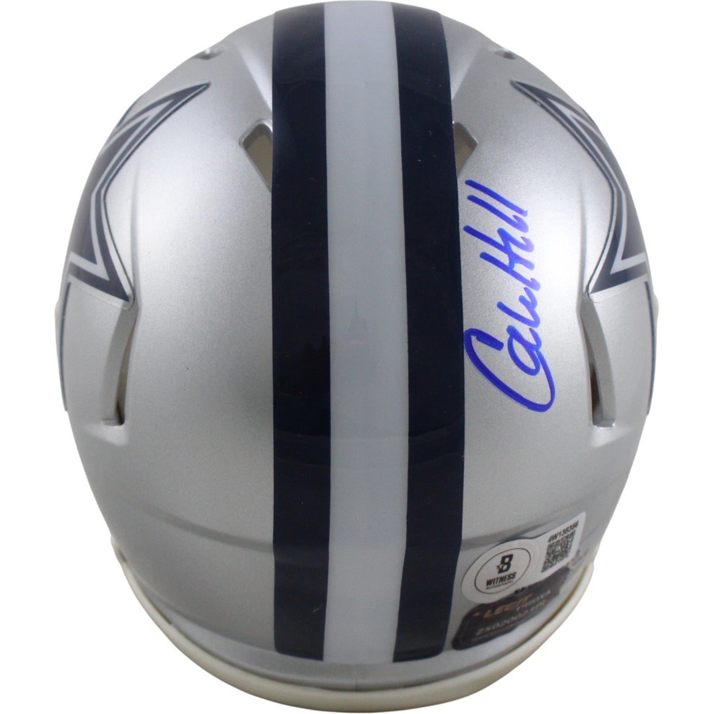 Calvin Hill Dallas Cowboys Autographed Mini Helmet "SB VI Champs"