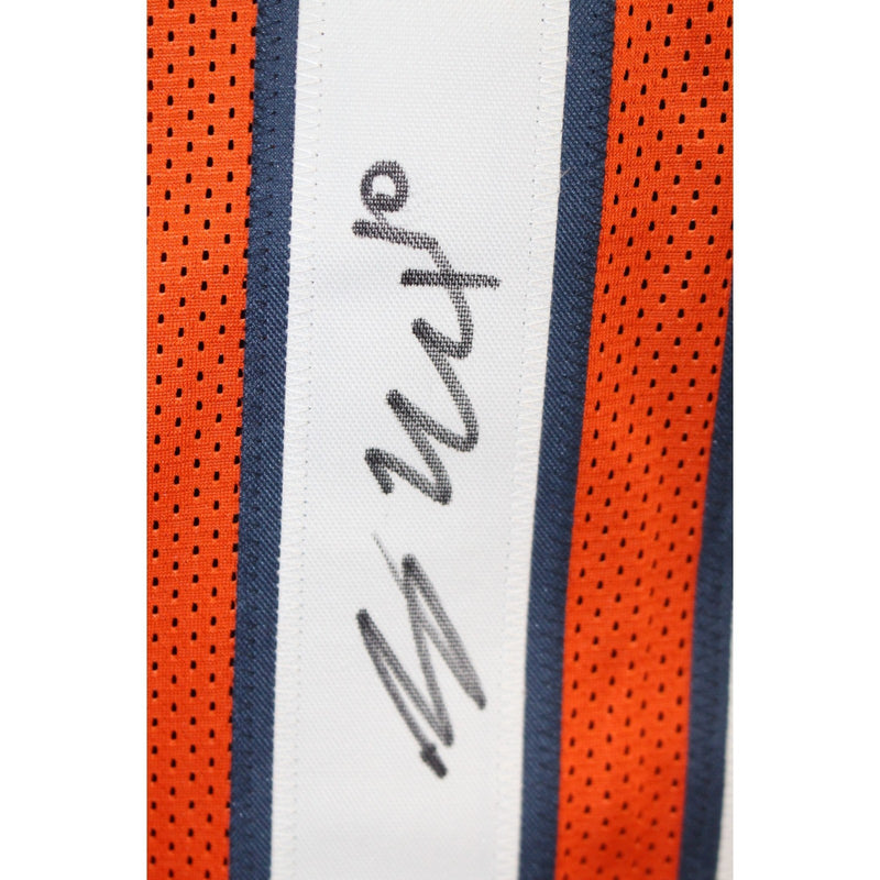 Bo Nix Autographed Denver Broncos Orange Jersey