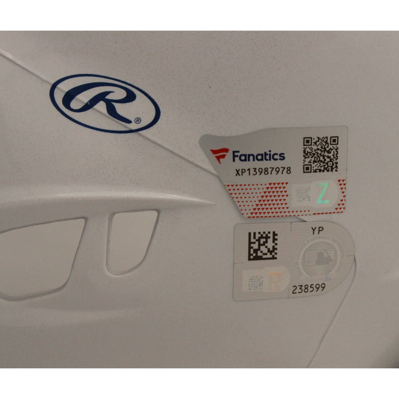 Dansby Swanson Autographed Chicago Cubs Mini Batting Helmet