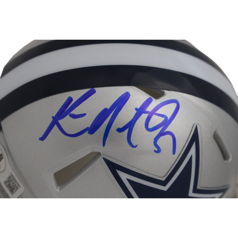 Ken Norton Jr. Dallas Cowboys Autographed Mini Helmet