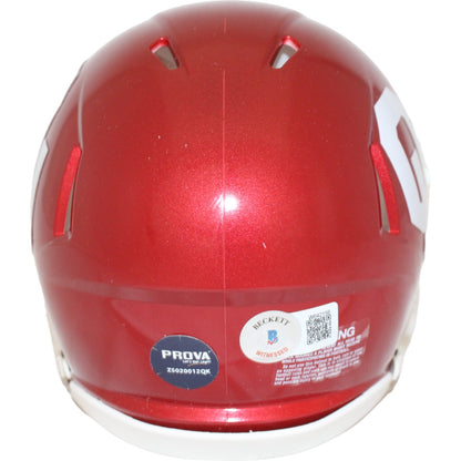 Roy Williams Oklahoma Sooners Autographed Mini Helmet (Beckett BAS)
