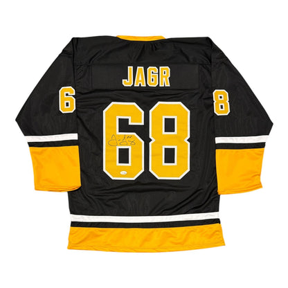 Jaromir Jagr Signed Pittsburgh Penguins Custom Jersey