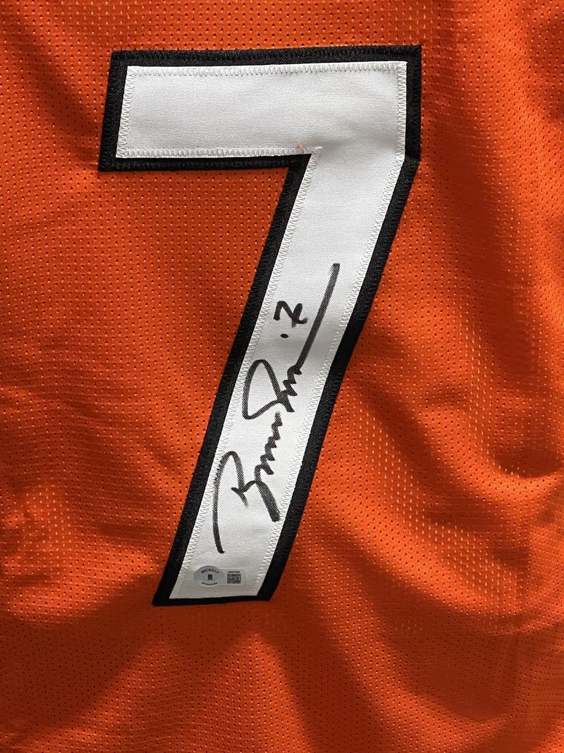 Boomer Esiason Autographed Cincinnati Bengals Pro Style Orange Jersey (BAS)