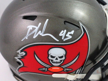 Devin White Signed Tampa Bay Buccaneers 2020 Speed Mini Helmet