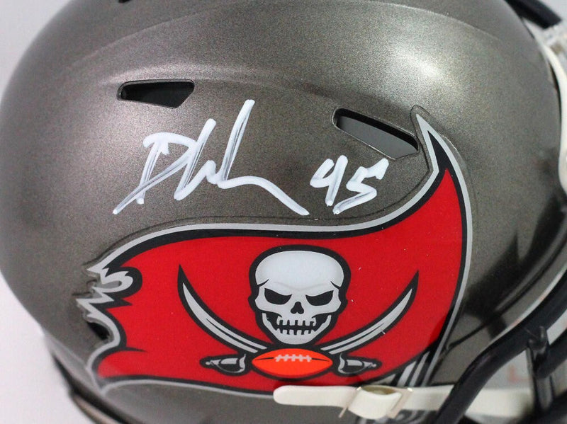 Devin White Signed Tampa Bay Buccaneers 2020 Speed Mini Helmet