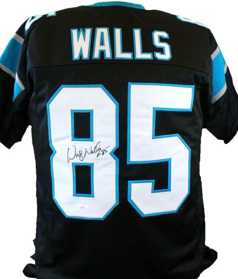 Wesley Walls Autographed Black Custom Jersey