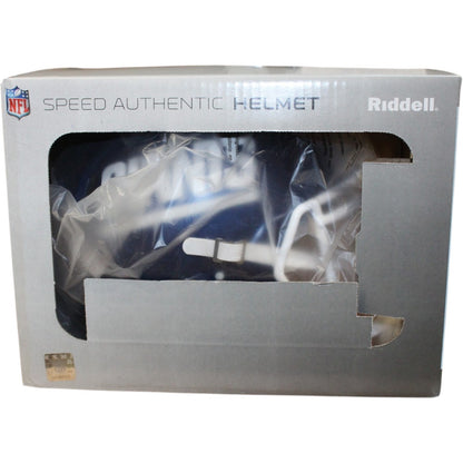 Abdul Carter Signed New York Giants Full Size Color Rush Authentic Helmet