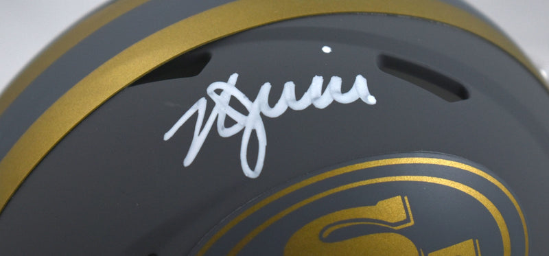 Kyle Juszczyk Signed San Francisco 49ers Slate Speed Mini Helmet
