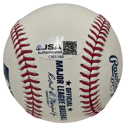 Bryce Eldridge Autographed San Francisco Giants Official MLB Baseball JSA