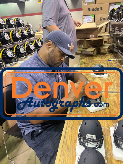 Jerome Bettis Autographed Notre Dame Fighting Irish Yankees Mini Helmet