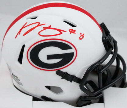 AJ Green Signed Georgia Bulldogs Lunar Speed Mini Helmet