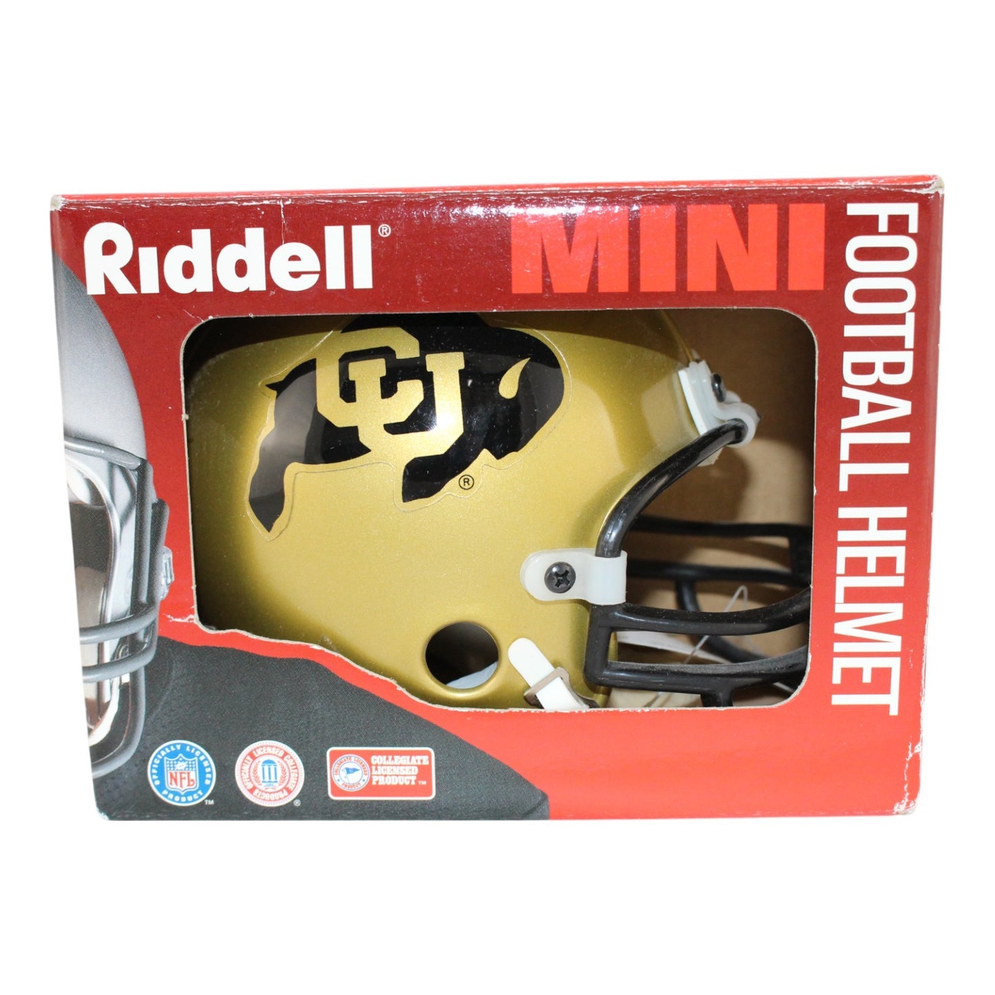 Colorado Buffaloes Riddell VSR4 Replica Mini Helmet