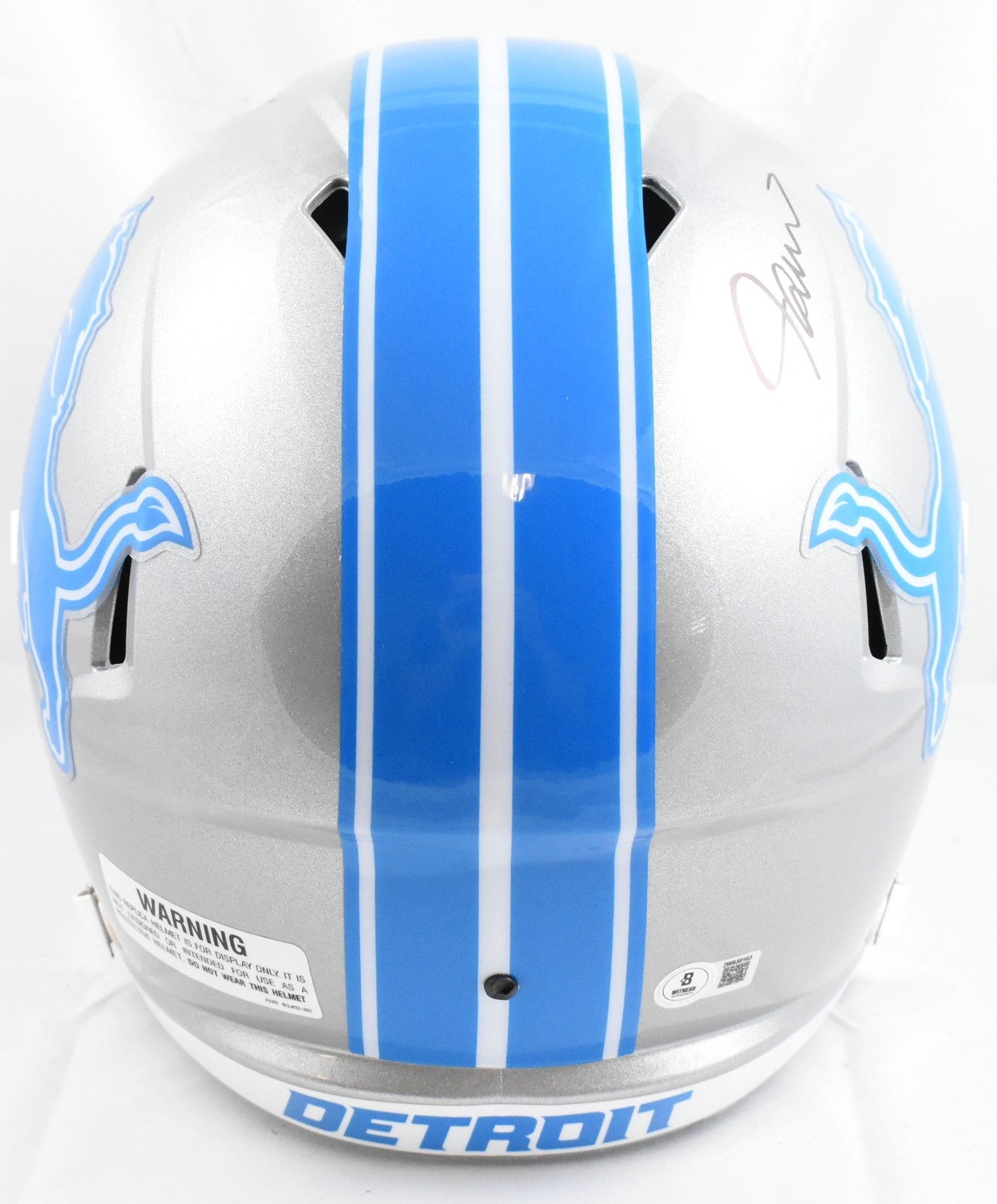 Jameson Williams Autographed Detroit Lions Full Size Speed Helmet