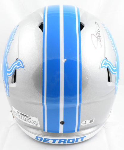 Jameson Williams Autographed Detroit Lions Full Size Speed Helmet