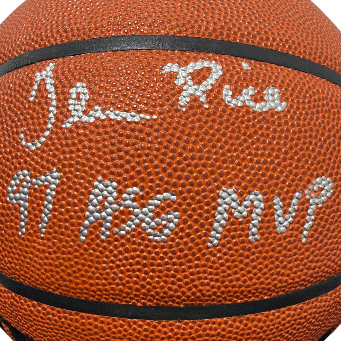 Glen Rice Signed Wilson NBA Basketball - JSA Authenticated