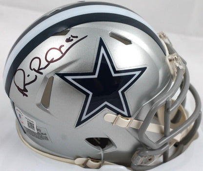 Michael Irvin Autographed Dallas Cowboys Black Speed Mini Helmet