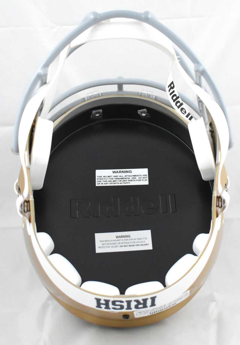 Marcus Freeman Autographed Notre Dame Fighting Irish Full Size Speed Helmet