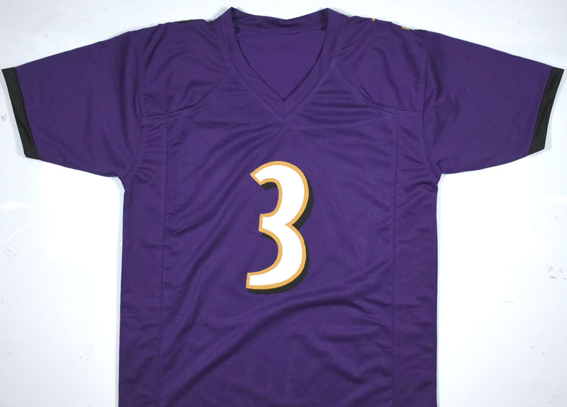 Odell Beckham Jr. Autographed Baltimore Ravens Style Purple Jersey