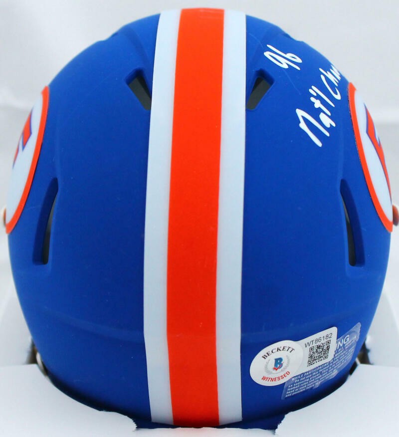 Jevon Kearse Signed Florida Gators Speed Mini Helmet (96 Natl Champs)