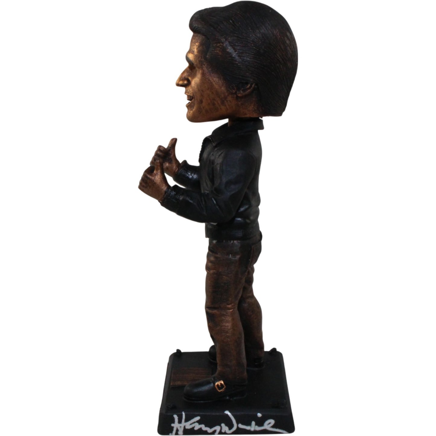 Henry Winkler Autographed Milwaukee Brewers Bronze Fonz Bobblehead (Fonz)