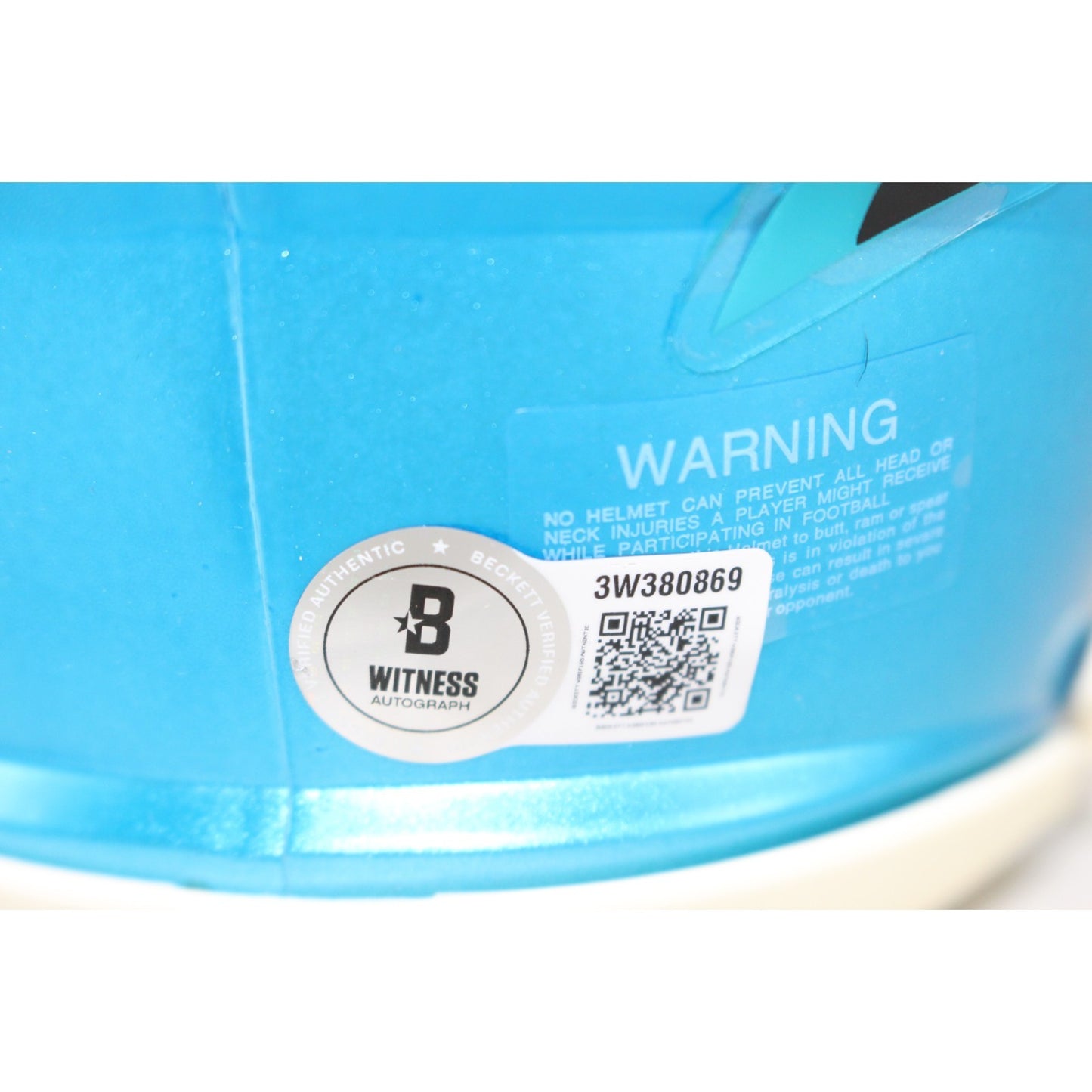 Julius Peppers Autographed Carolina Panthers Flash Mini Helmet