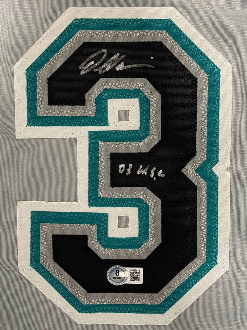 Dontrelle Willis Signed Florida Marlins Custom Jersey - 03 WSC BAS