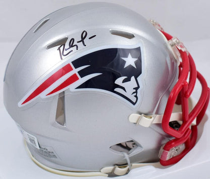 Randy Moss Signed New England Patriots Speed Mini Helmet - Black