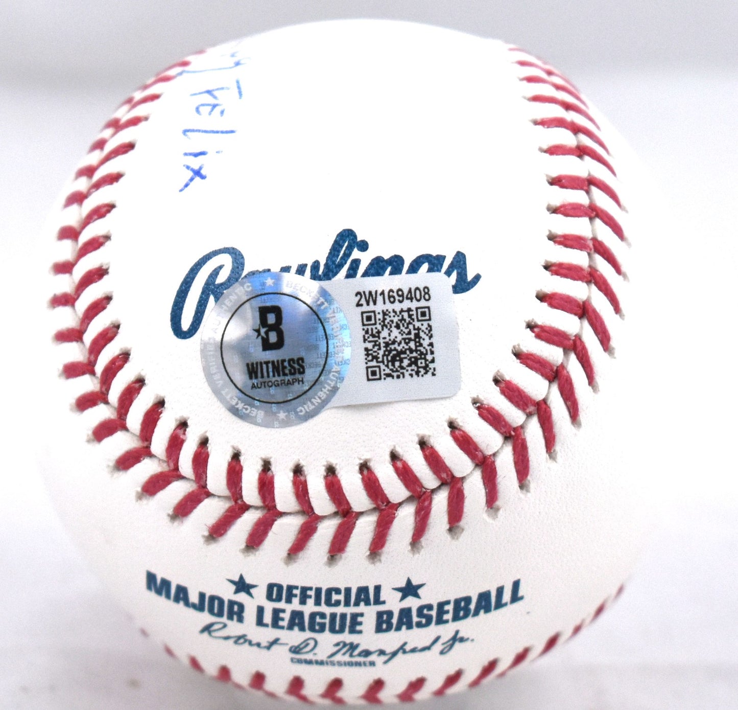 Felix Hernandez Autographed Rawlings Official Major League Baseball