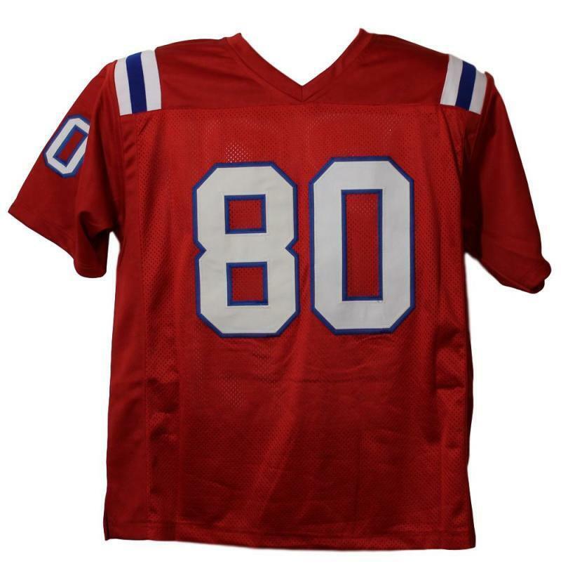 Irving Fryar Signed New England Patriots Red Custom Jersey JSA