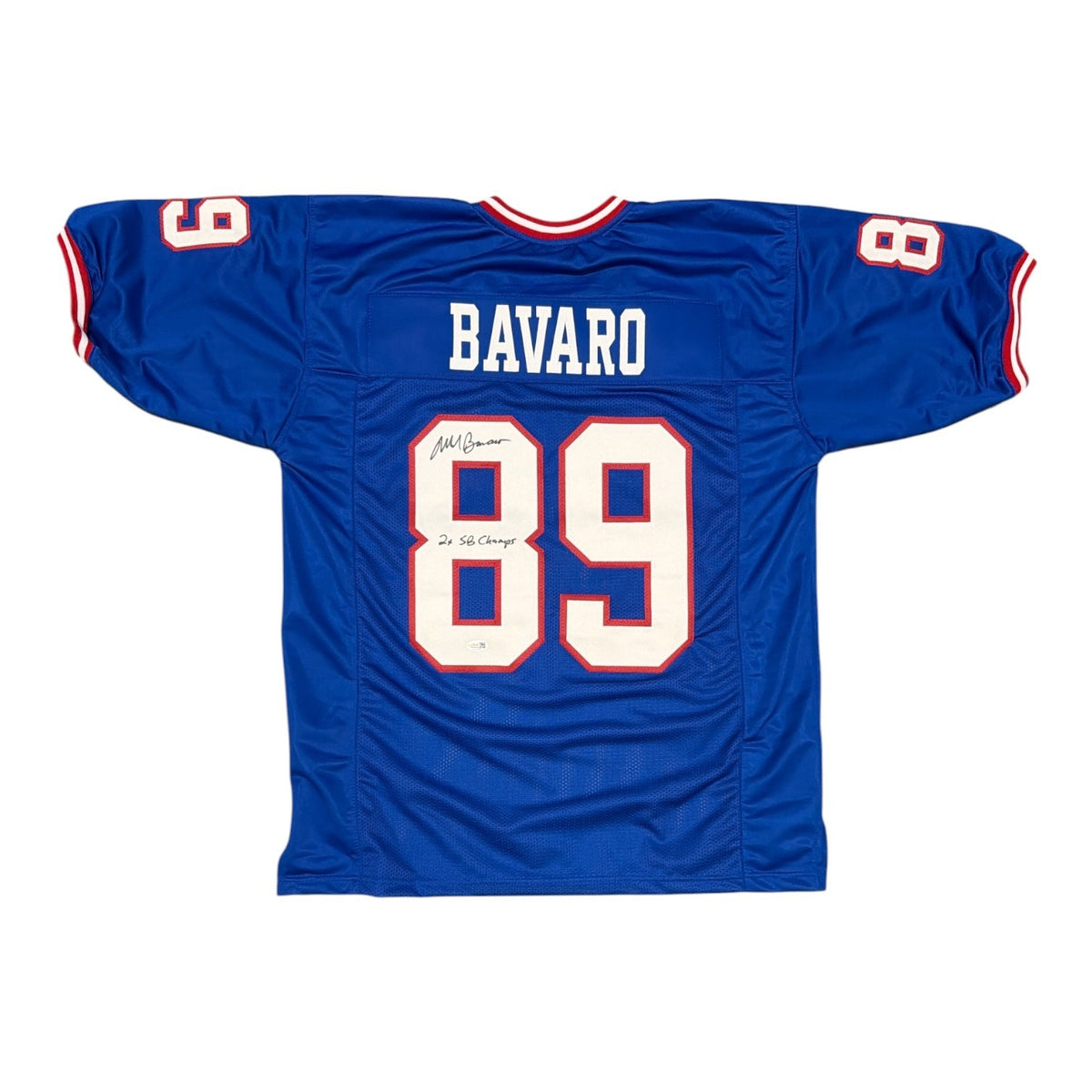 Mark Bavaro Signed New York Giants Custom Jersey