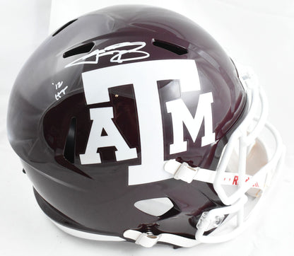 Johnny Manziel Signed Texas A&M Full Size Speed Helmet