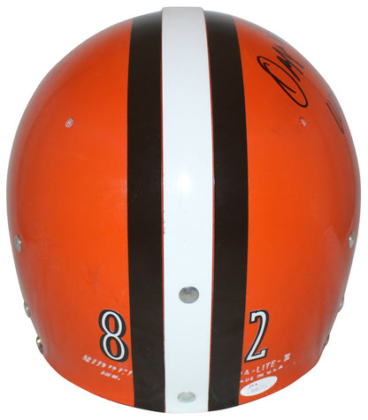 Ozzie Newsome Cleveland Browns Signed Custom Kralite RK Helmet (HOF & Wizard)