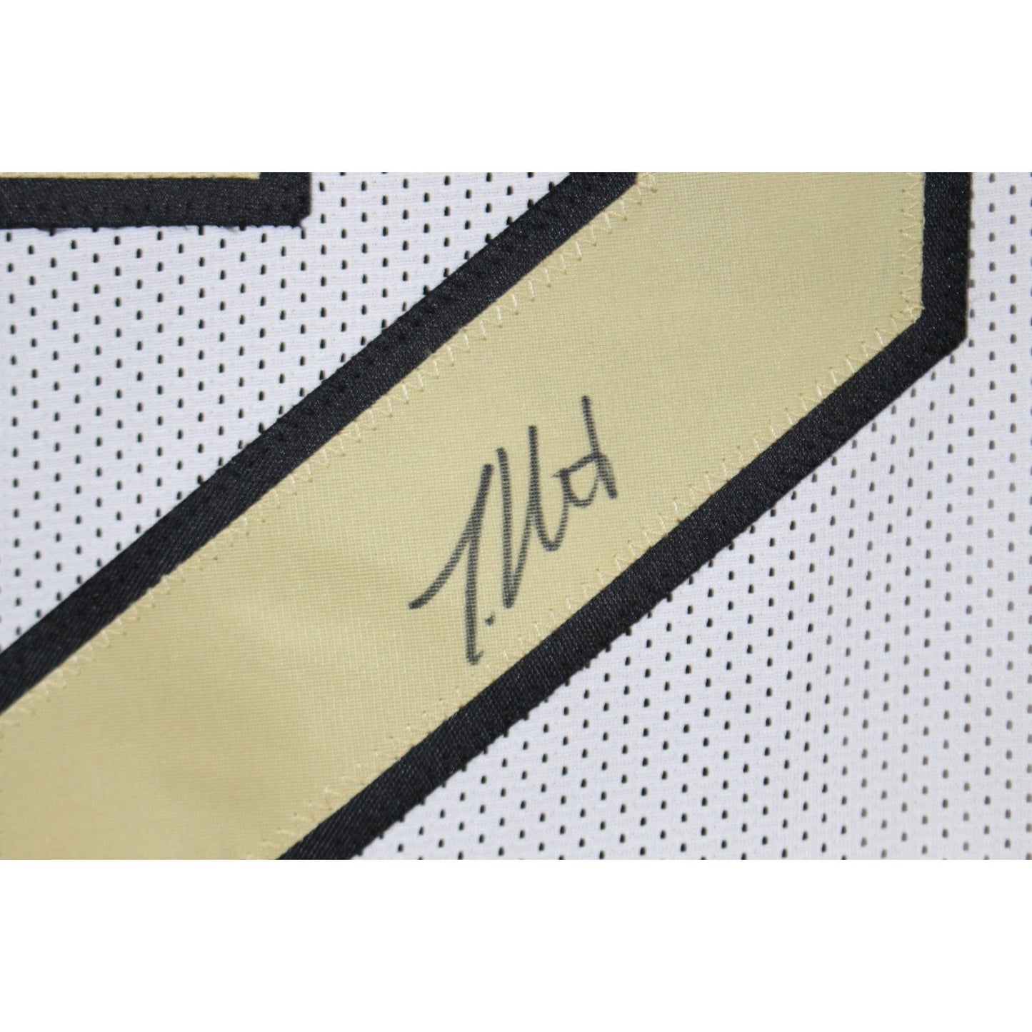 Travis Hunter Autographed College Style White Jersey