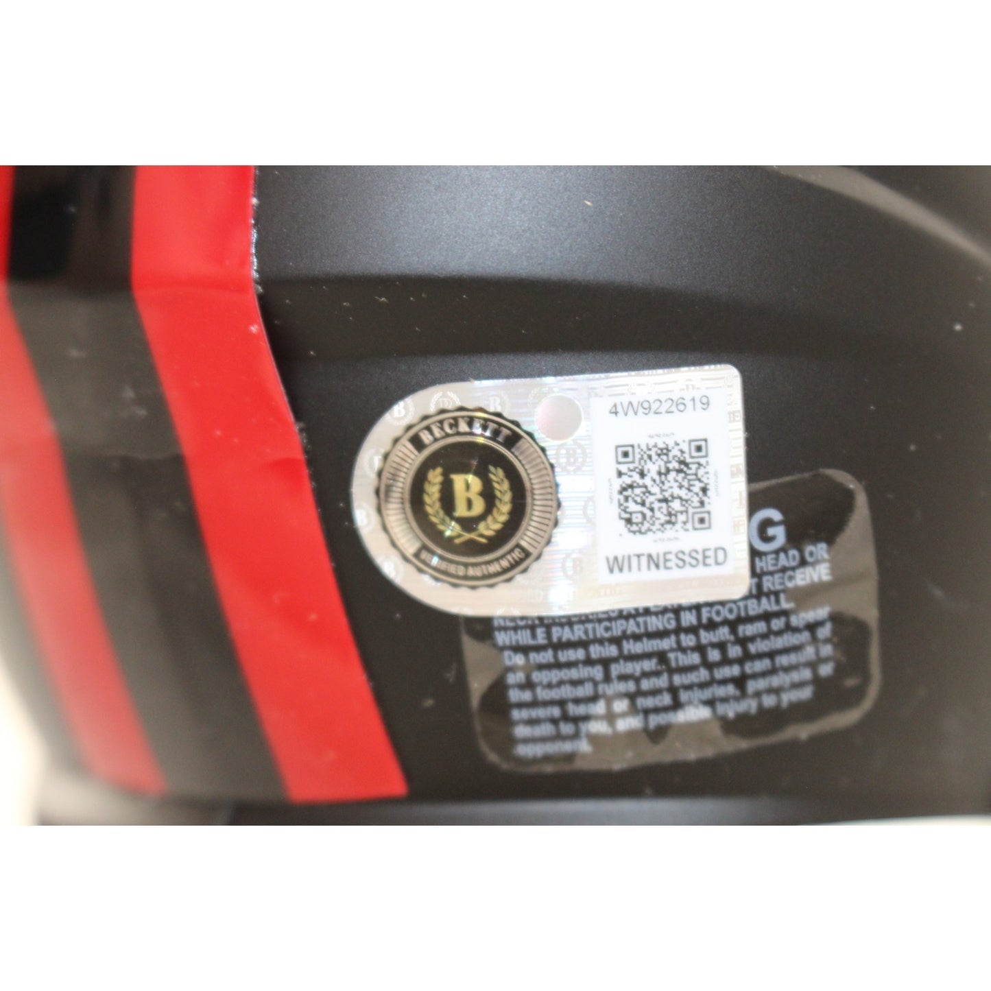Eddie Pineiro Signed San Francisco 49ers Rivalries Mini Helmet