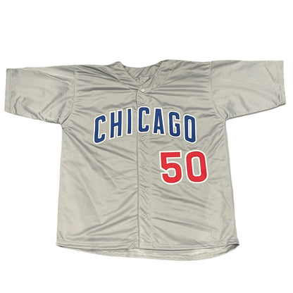 Jameson Taillon Signed Chicago Cubs Custom Jersey (Go Cubs Go)
