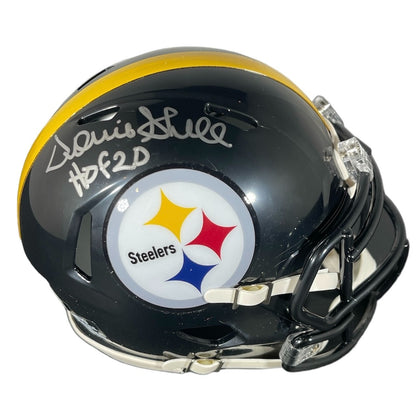 Donnie Shell Signed Pittsburgh Steelers Speed Mini Helmet HOF 20 Beckett